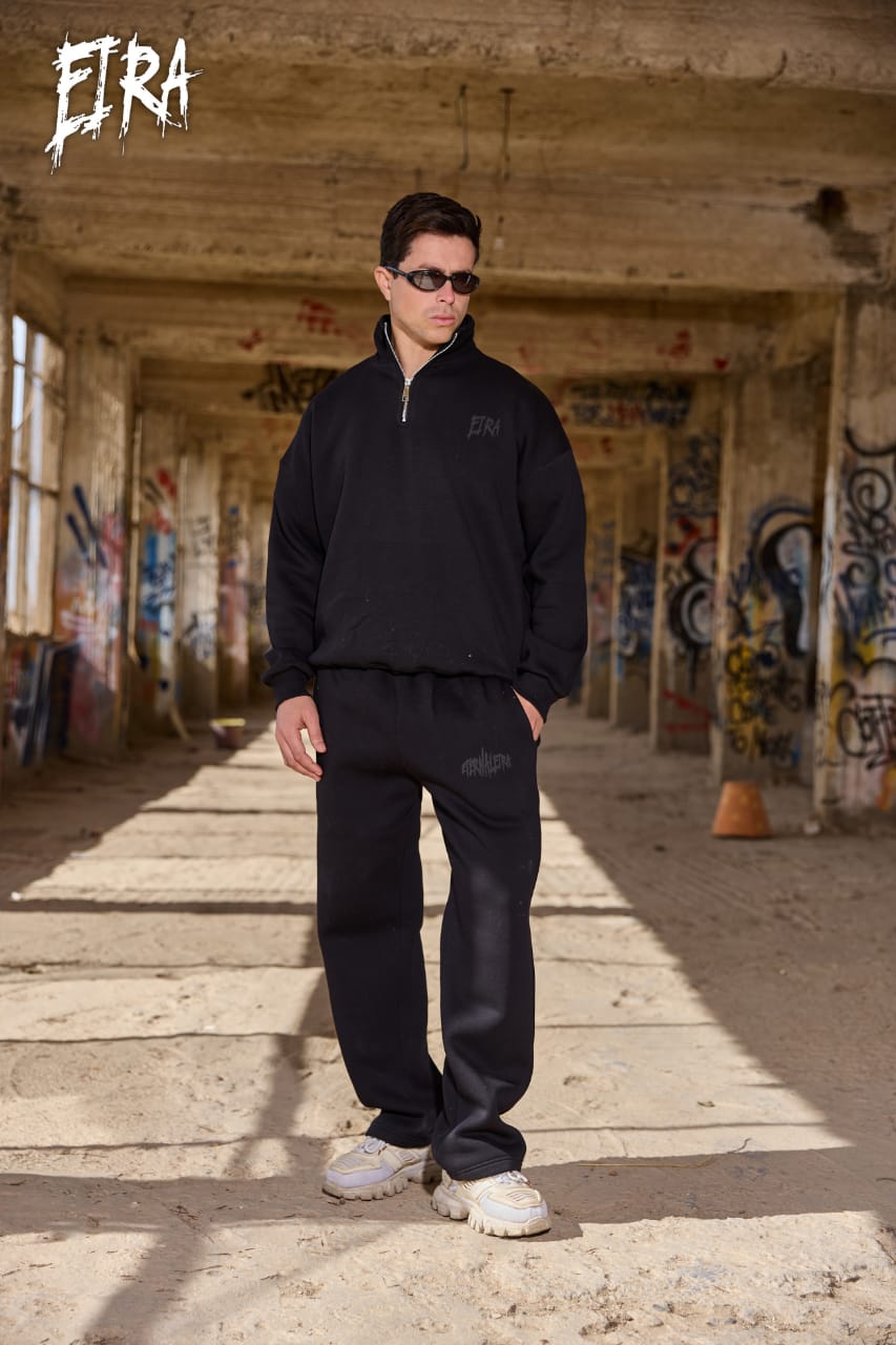 Black Quarter Zip