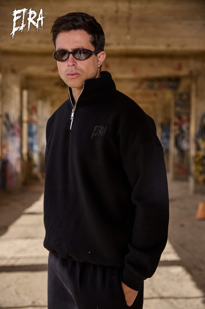 Black Quarter Zip