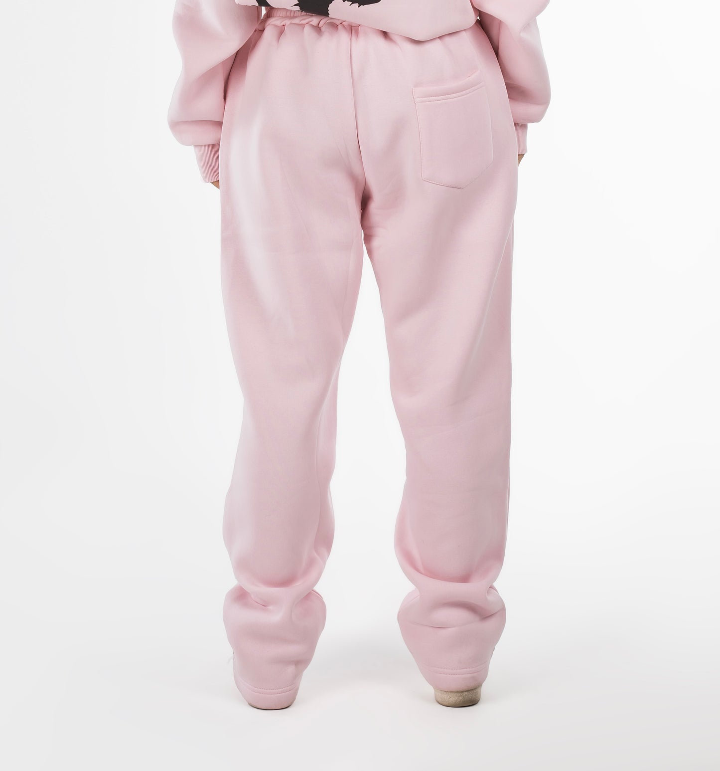 Baby Pink Eira puff print SweatPants