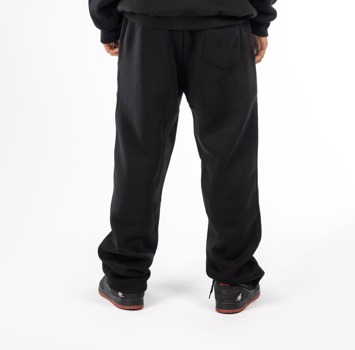 Black Eira puff print SweatPants